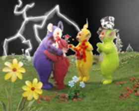 Zombie-Tubbies fressen Po! (Grafik von Roman & Georg Steiner)